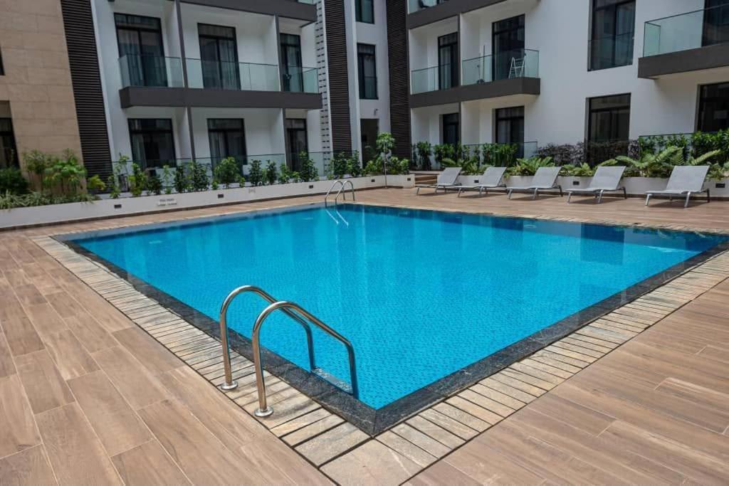 Cosy 2 Bed At Embassy Gardens Apartment Accra Luaran gambar